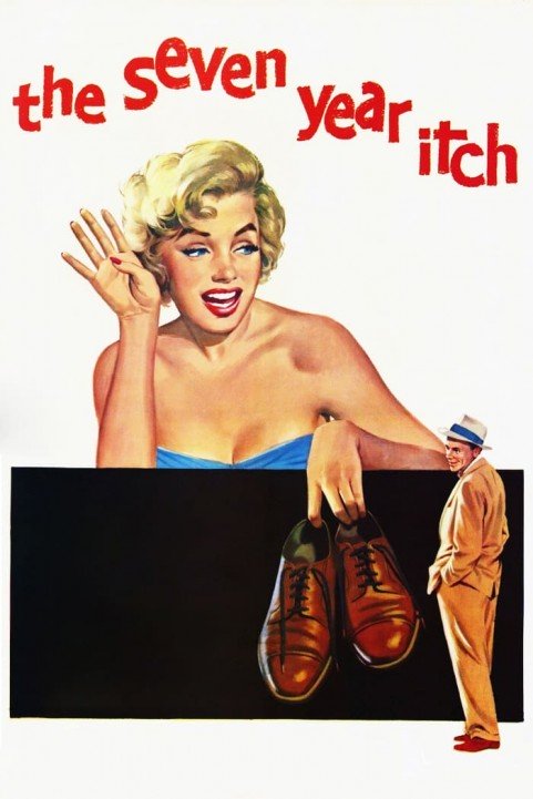 The Seven Year Itch (1955) poster
