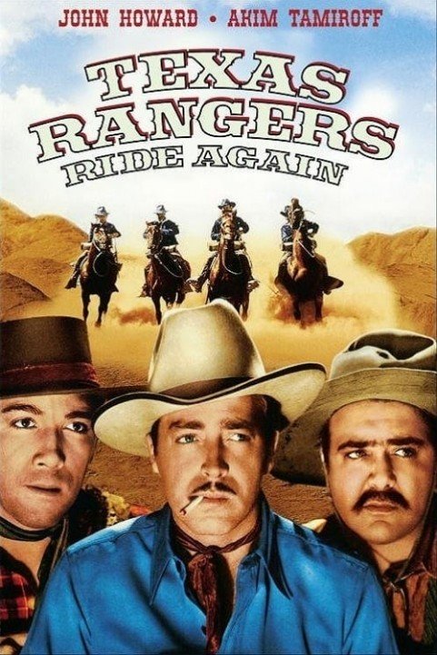 The Texas Rangers Ride Again poster