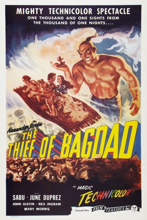 The Thief of Bagdad (1940) poster