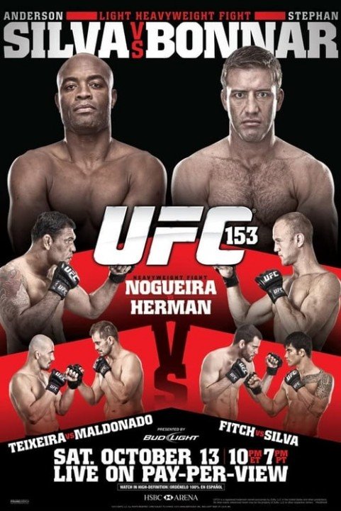 UFC 153: Silva vs. Bonnar poster