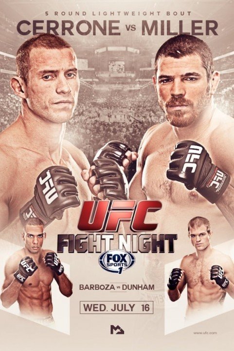 UFC Fight Night 45: Cerrone vs. Miller poster