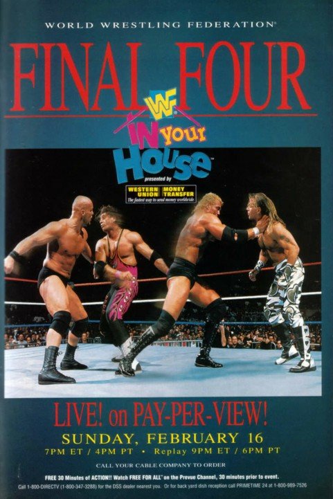 WWE In Your House 13: Final Four poster