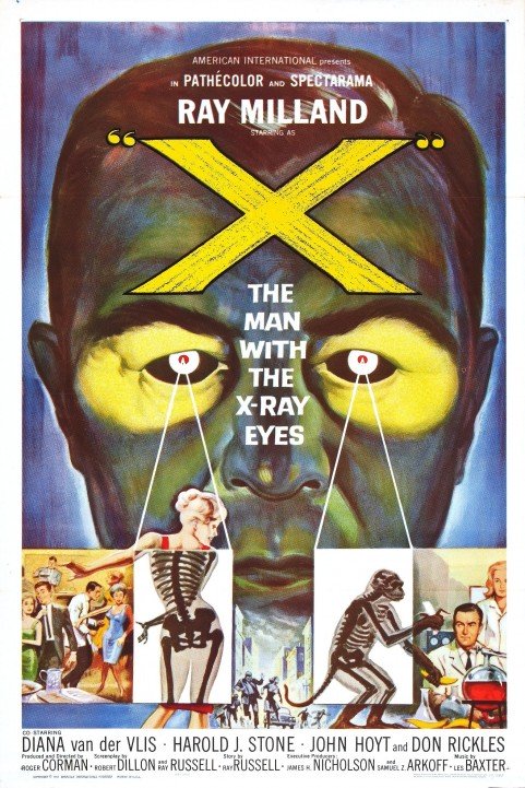 X: The Man with the X-Ray Eyes (1963) poster