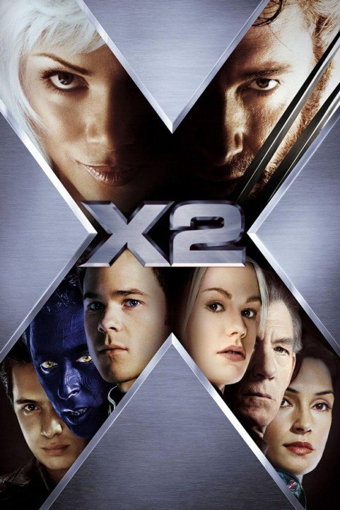 X-Men 2 (2003) poster