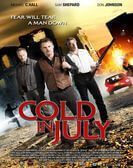 Cold in July (2014) poster