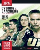 UFC Fight Night 95 Cyborg vs Lansberg poster